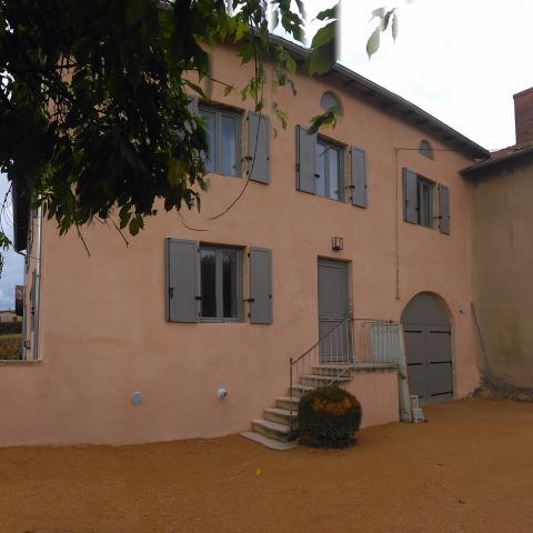 Architecture, Maison de campagne, domaine viticole, Beaujolais