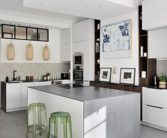 Création d'un concept de galerie appartement
