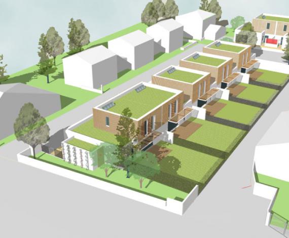 Construction de 8 maisons BBC Effinergie